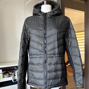 Guess Women's Puffer Jacket in Dark Gray
